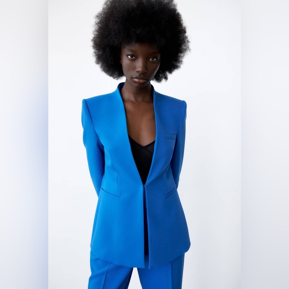 Zara Women's Blue Blazer